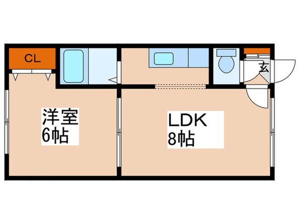 プレヴェール２０の物件間取画像